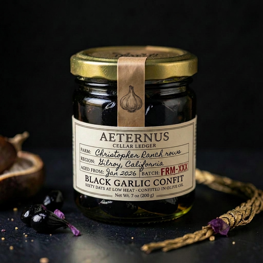 Black Garlic Confit — Aeternus preserved