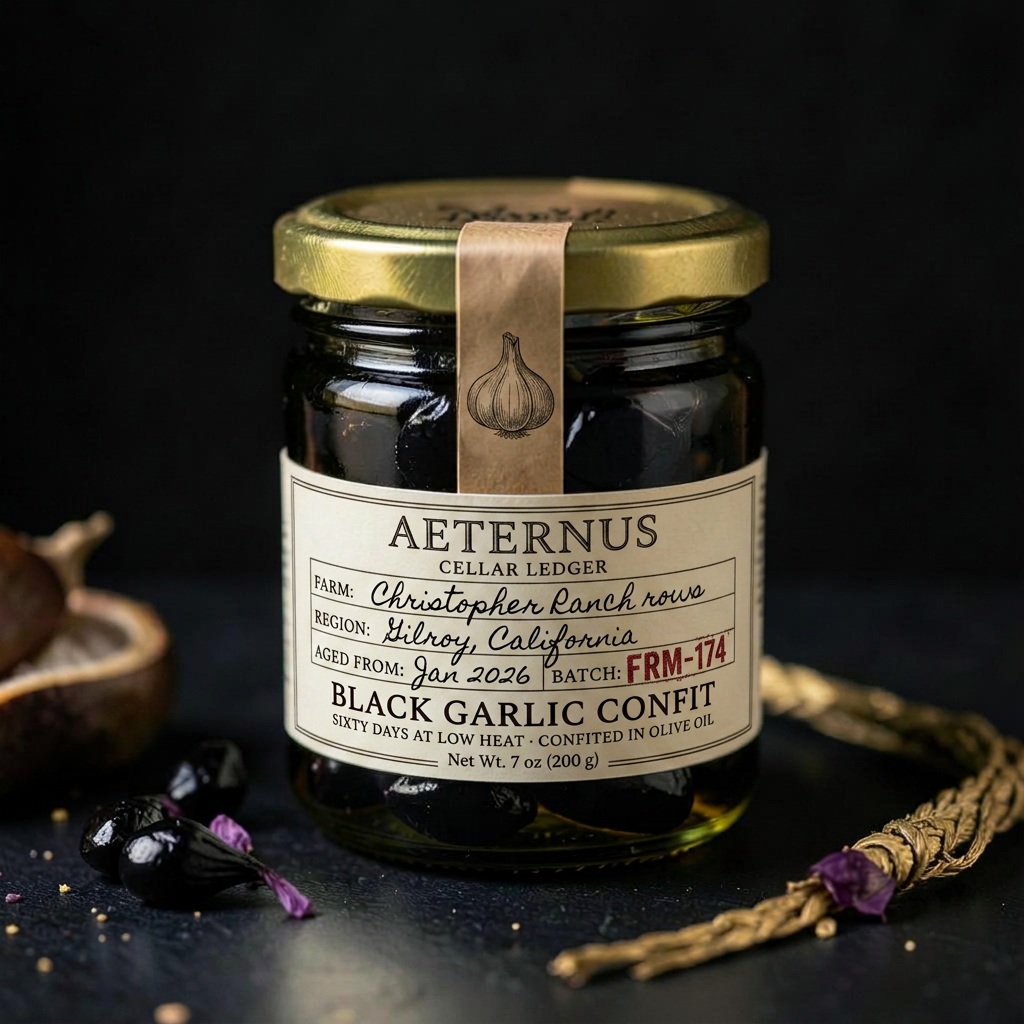 Black Garlic Confit — Aeternus preserved