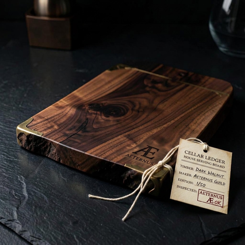 Walnut Serving Board — Aeternus house gear