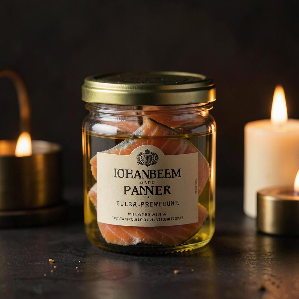 Smoked Wild Salmon — jar of batch SEA-014