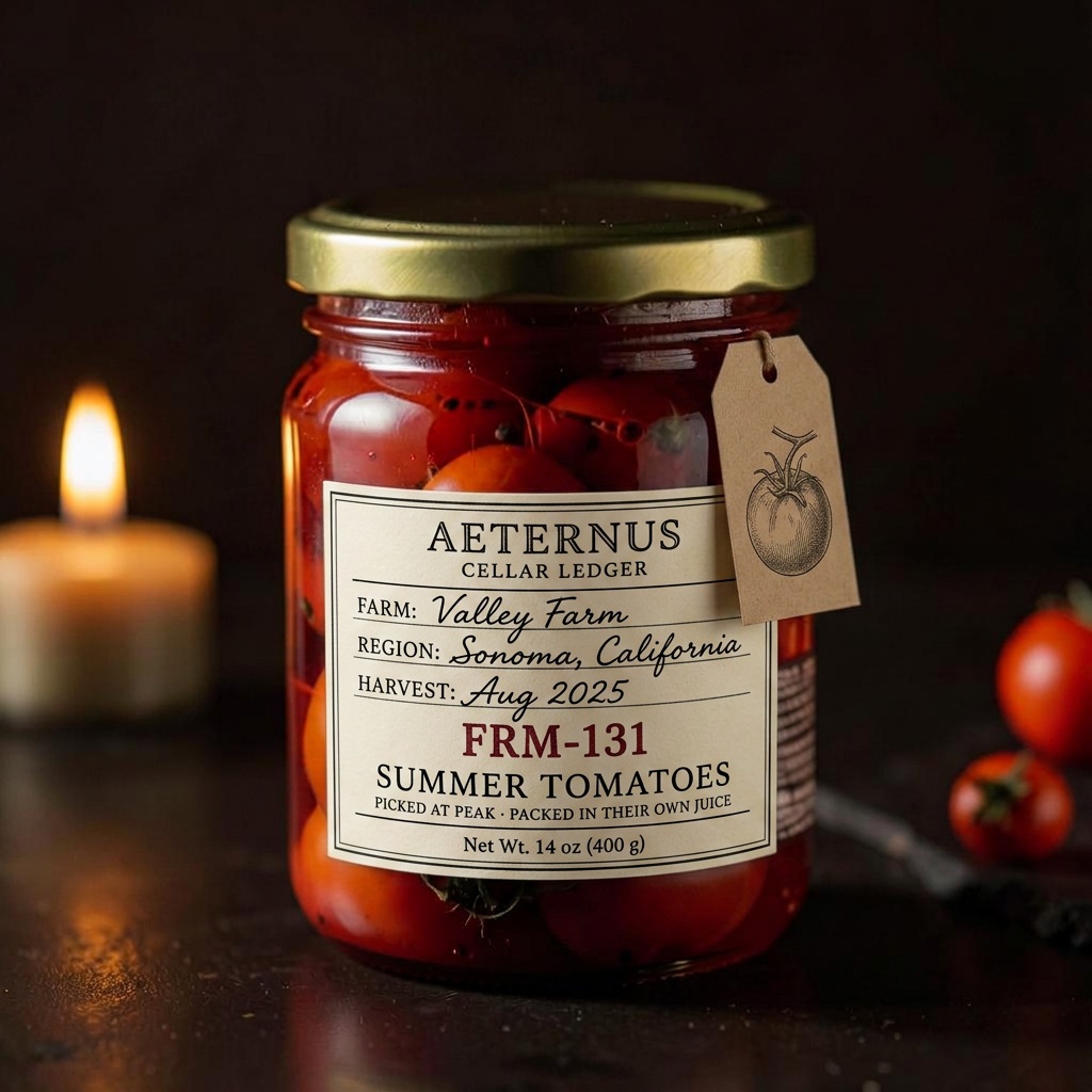 Summer Tomatoes — Aeternus preserved
